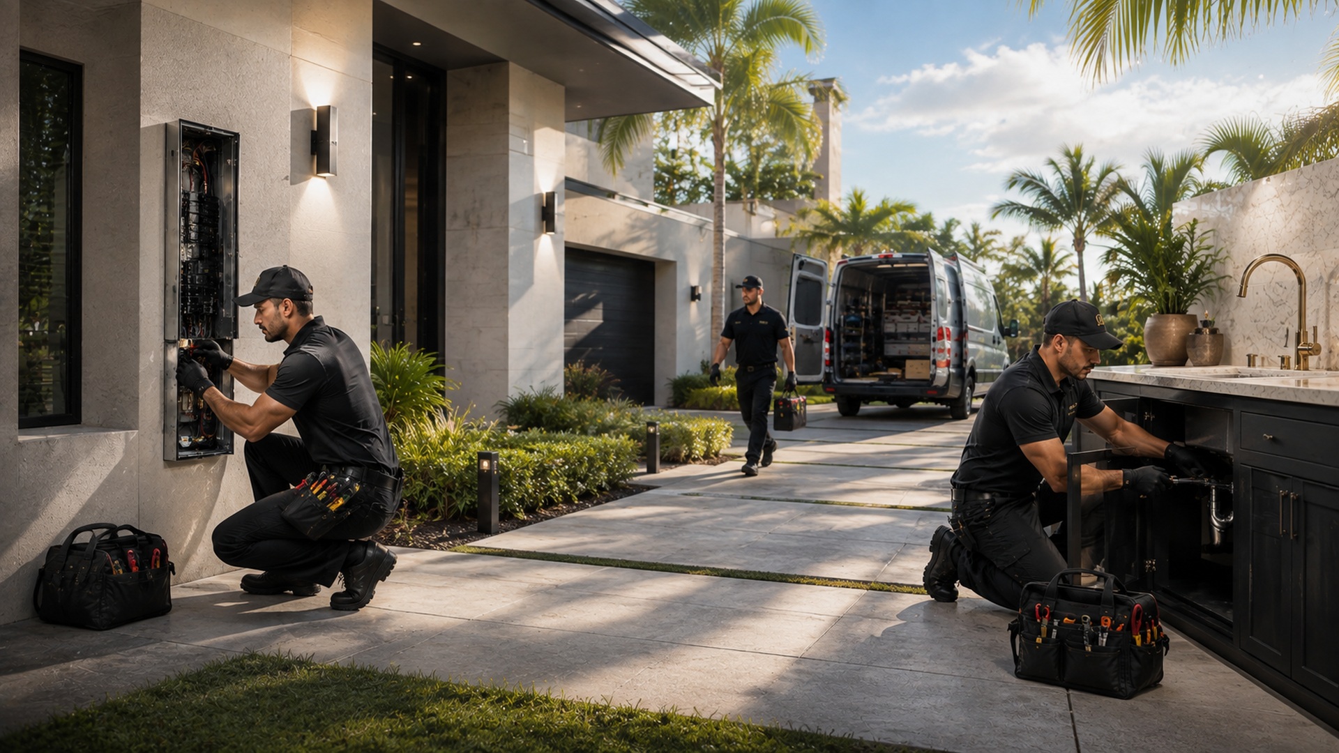 Modern home systems and service planning context
